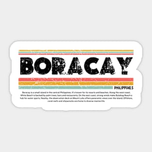 Boracay  Philippines island  gift Sticker